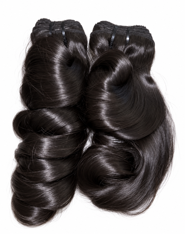 RAW SINGLE ONDULE LEGEE TISSAGE THE RAW SINGLE LOOSE WAVE