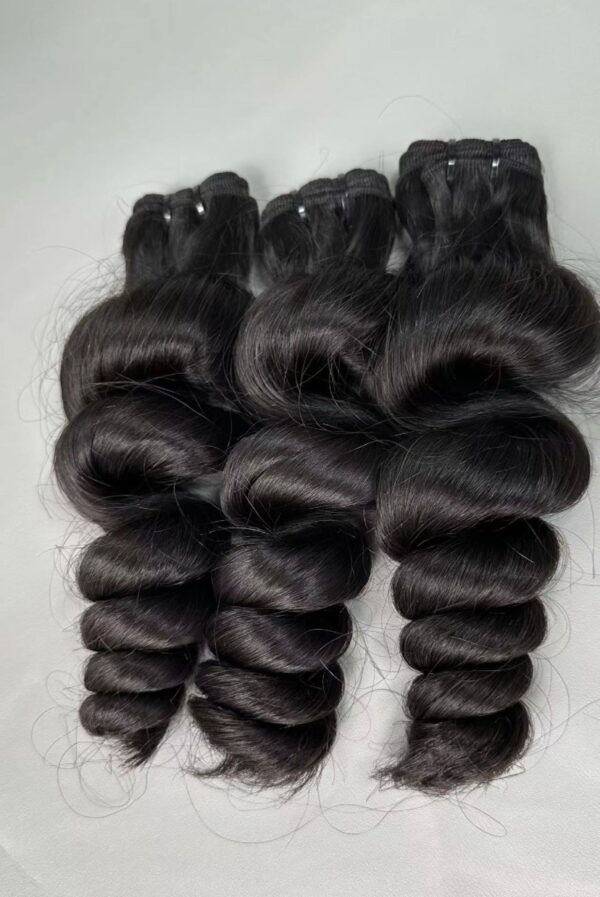 RAW SINGLE ONDULE LEGEE TISSAGE THE RAW SINGLE LOOSE WAVE