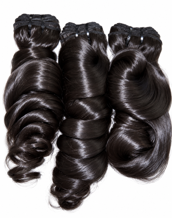 RAW SINGLE ONDULE LEGEE TISSAGE THE RAW SINGLE LOOSE WAVE